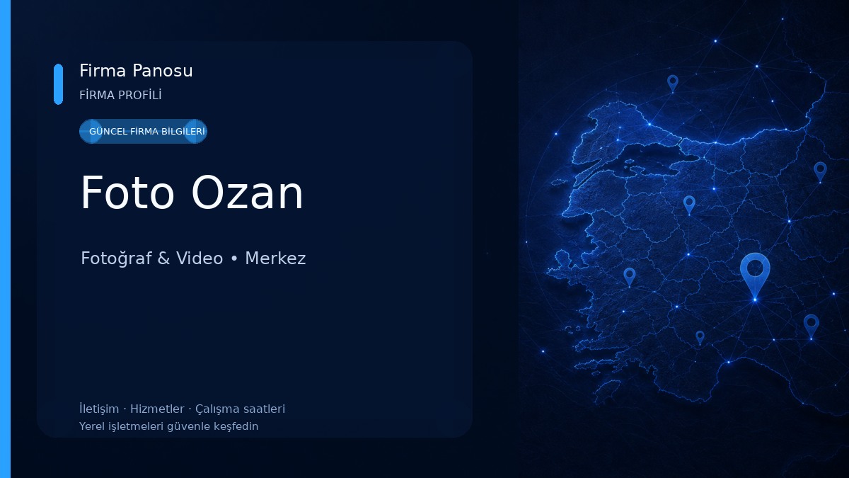 Foto Ozan Fotoğraf & Video