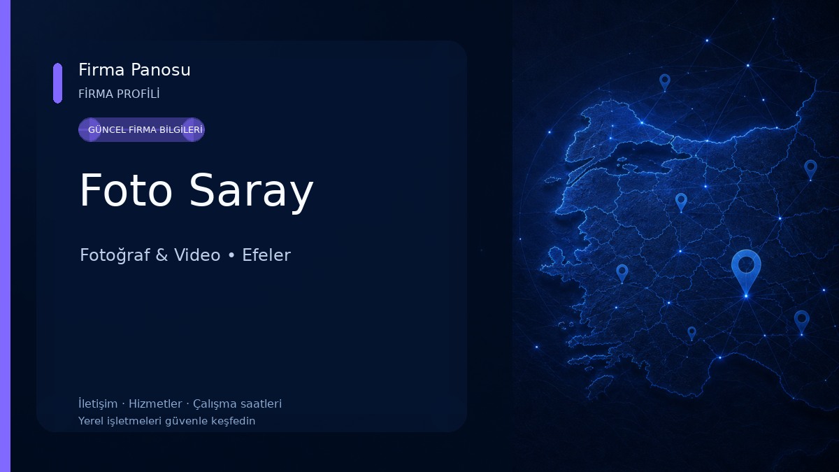 Foto Saray Fotoğraf & Video