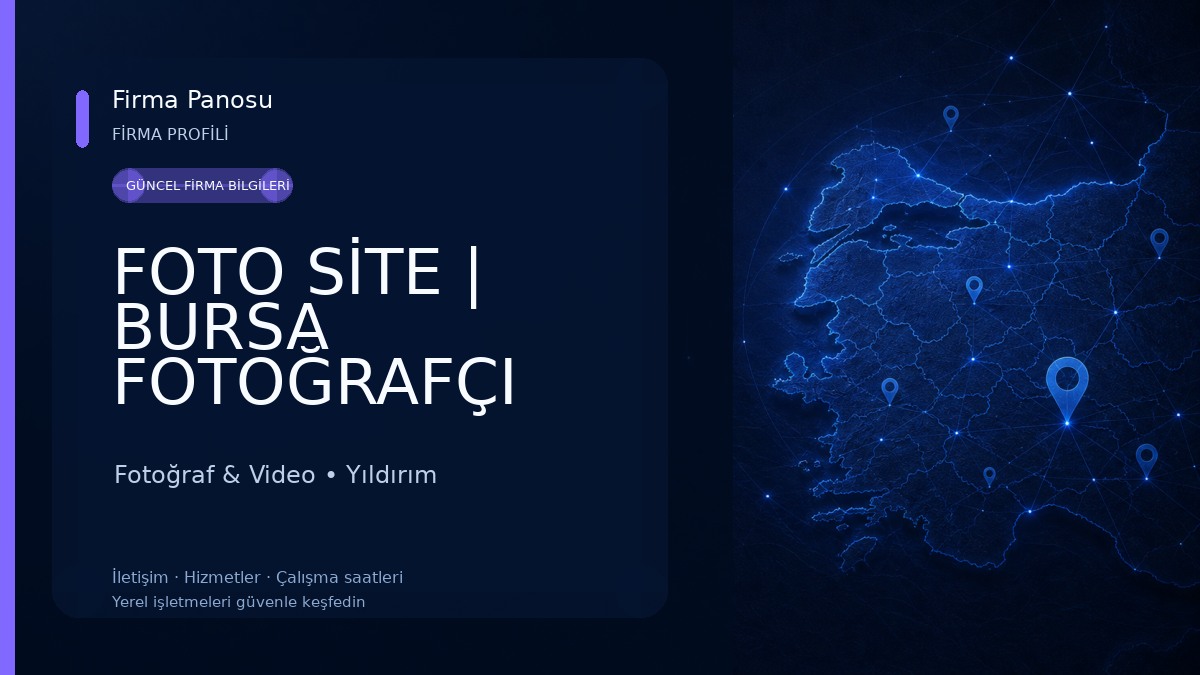 FOTO SİTE | BURSA FOTOĞRAFÇI (YILDIRIM & MESKEN) Fotoğraf & Video