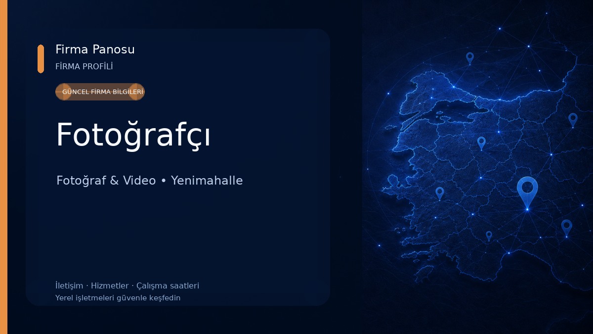 Fotoğrafçı Fotoğraf & Video