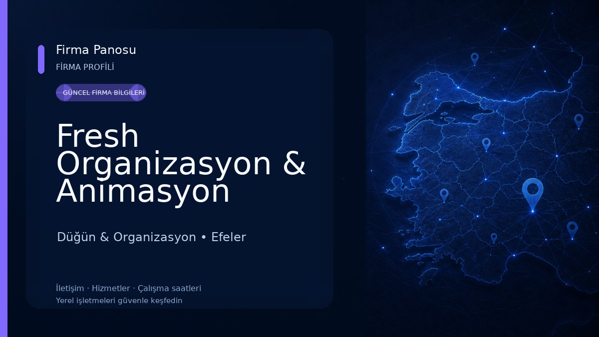Fresh Organizasyon & Animasyon Düğün & Organizasyon