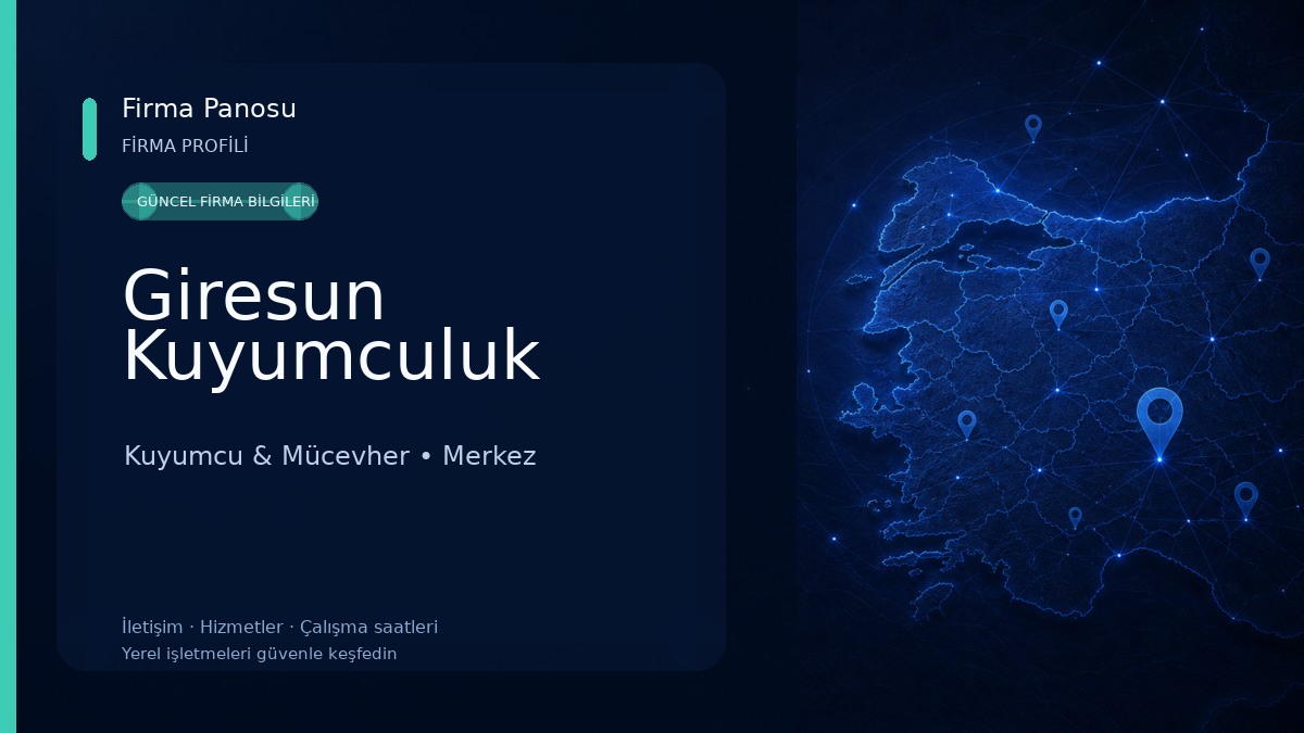 Giresun Kuyumculuk Kuyumcu & Mücevher