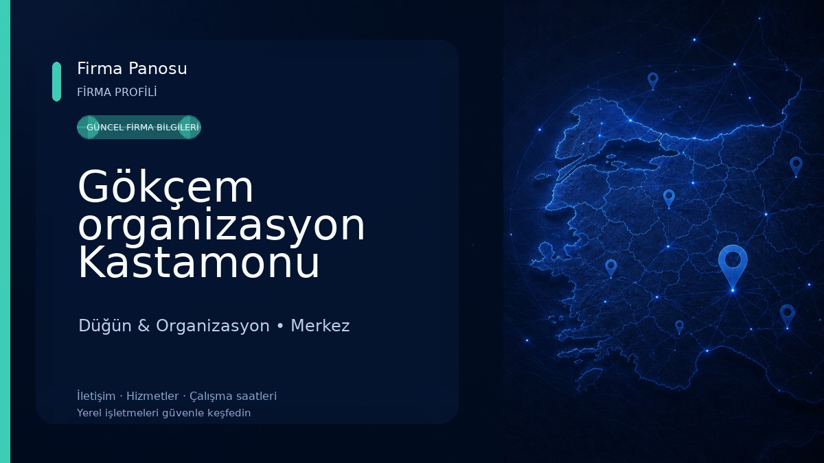 Gökçem organizasyon Kastamonu Düğün & Organizasyon