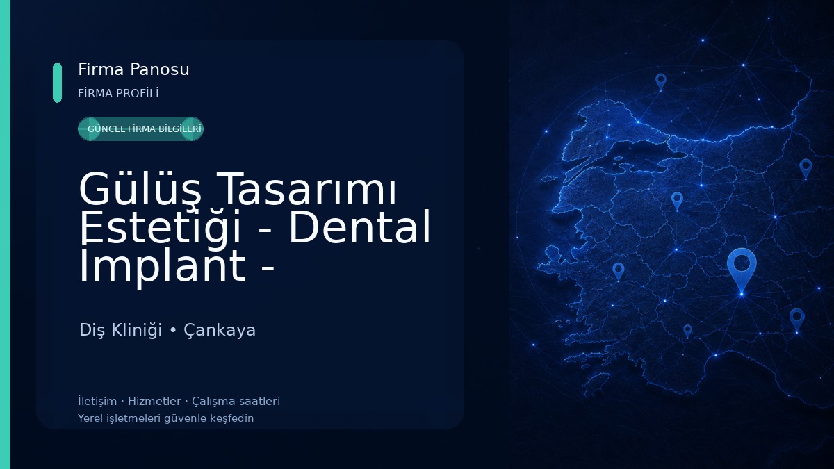 Gülüş Tasarımı Estetiği - Dental İmplant - Zirkonyum - Emax Lamine Diş Kliniği