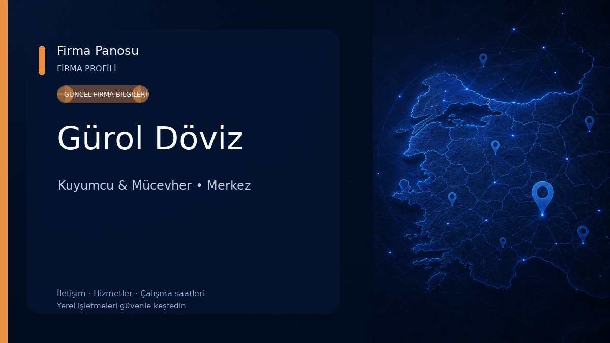 Gürol Döviz Kuyumcu & Mücevher