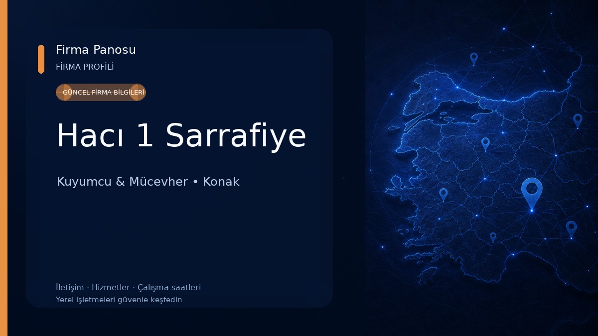 Hacı 1 Sarrafiye Kuyumcu & Mücevher