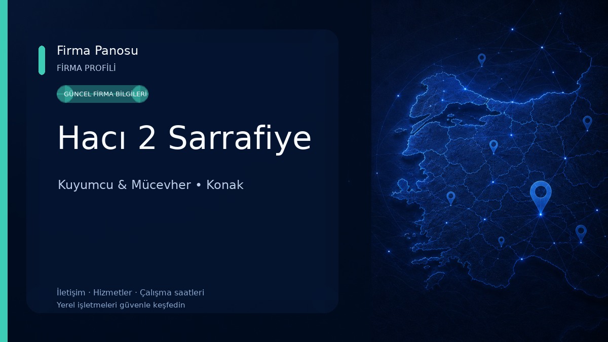 Hacı 2 Sarrafiye Kuyumcu & Mücevher