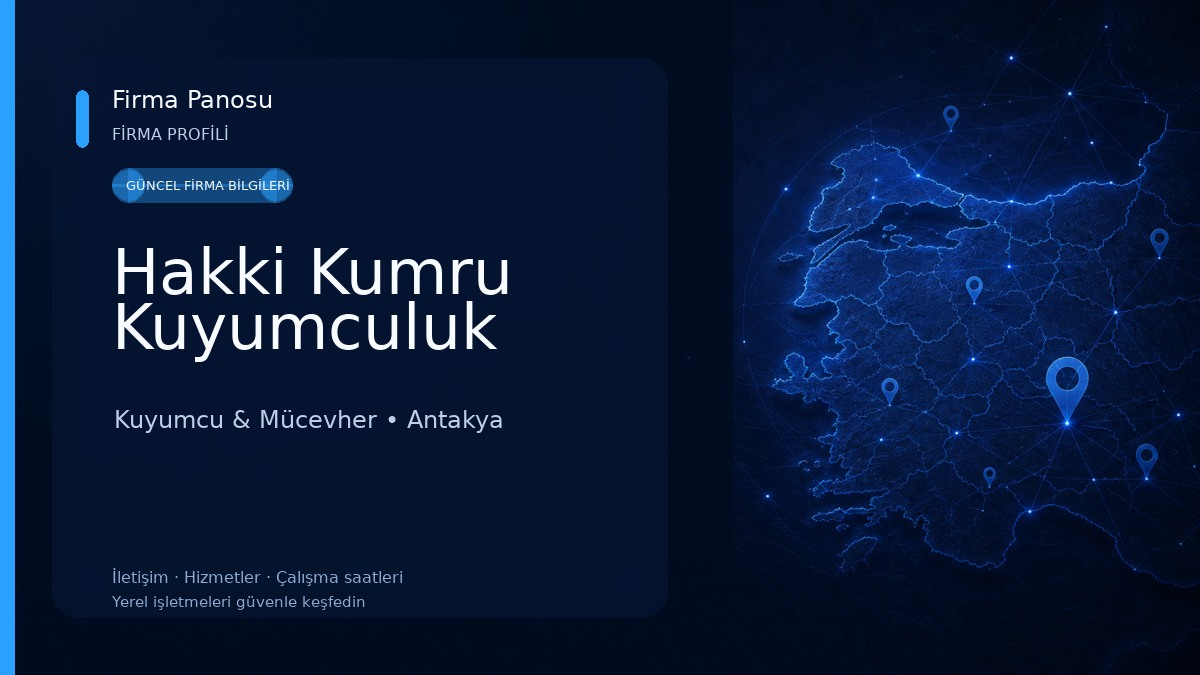 Hakki Kumru Kuyumculuk Kuyumcu & Mücevher