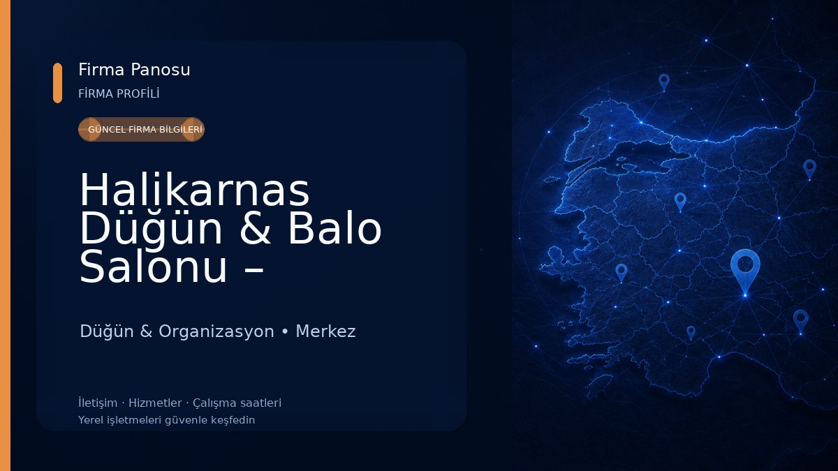 Halikarnas Düğün & Balo Salonu – Kırşehir Düğün & Organizasyon