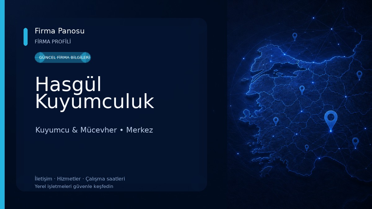 Hasgül Kuyumculuk Kuyumcu & Mücevher