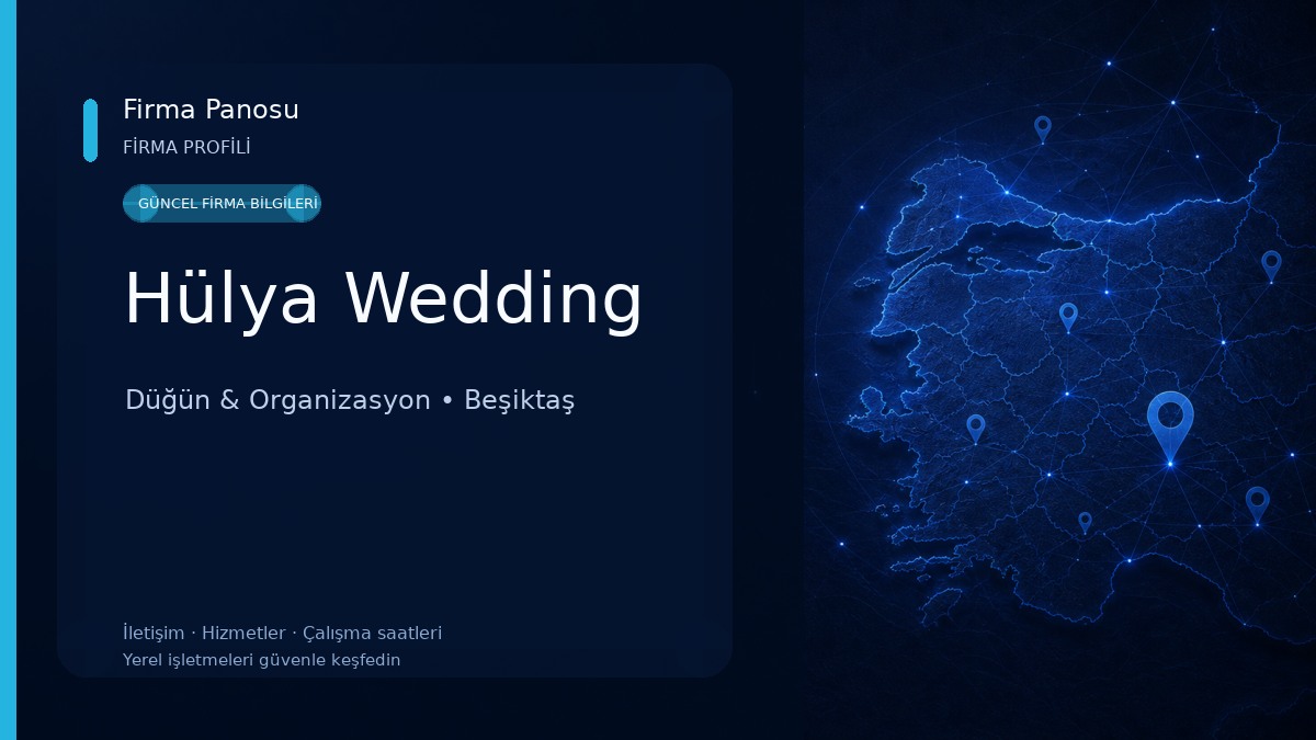 Hülya Wedding Düğün & Organizasyon