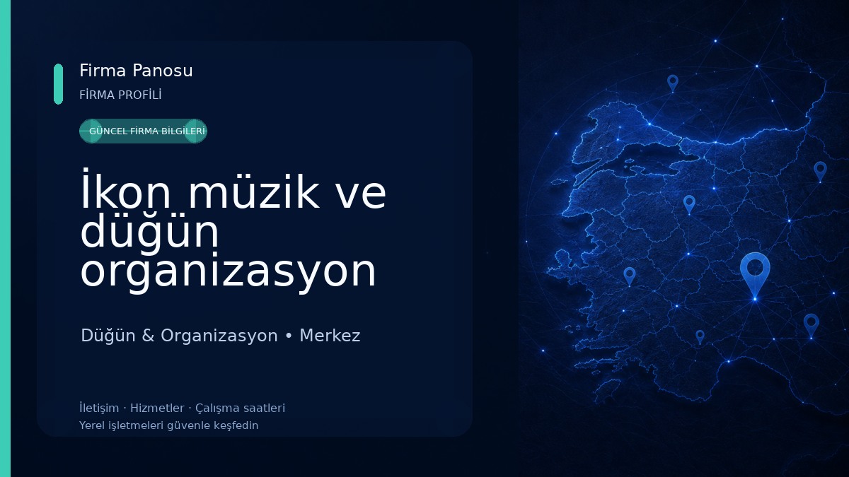 İkon müzik ve düğün organizasyon Düğün & Organizasyon