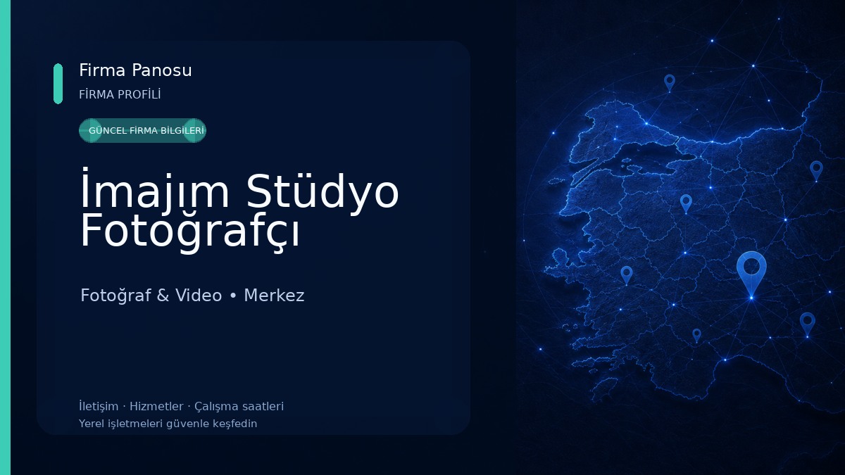 İmajım Stüdyo Fotoğrafçı 