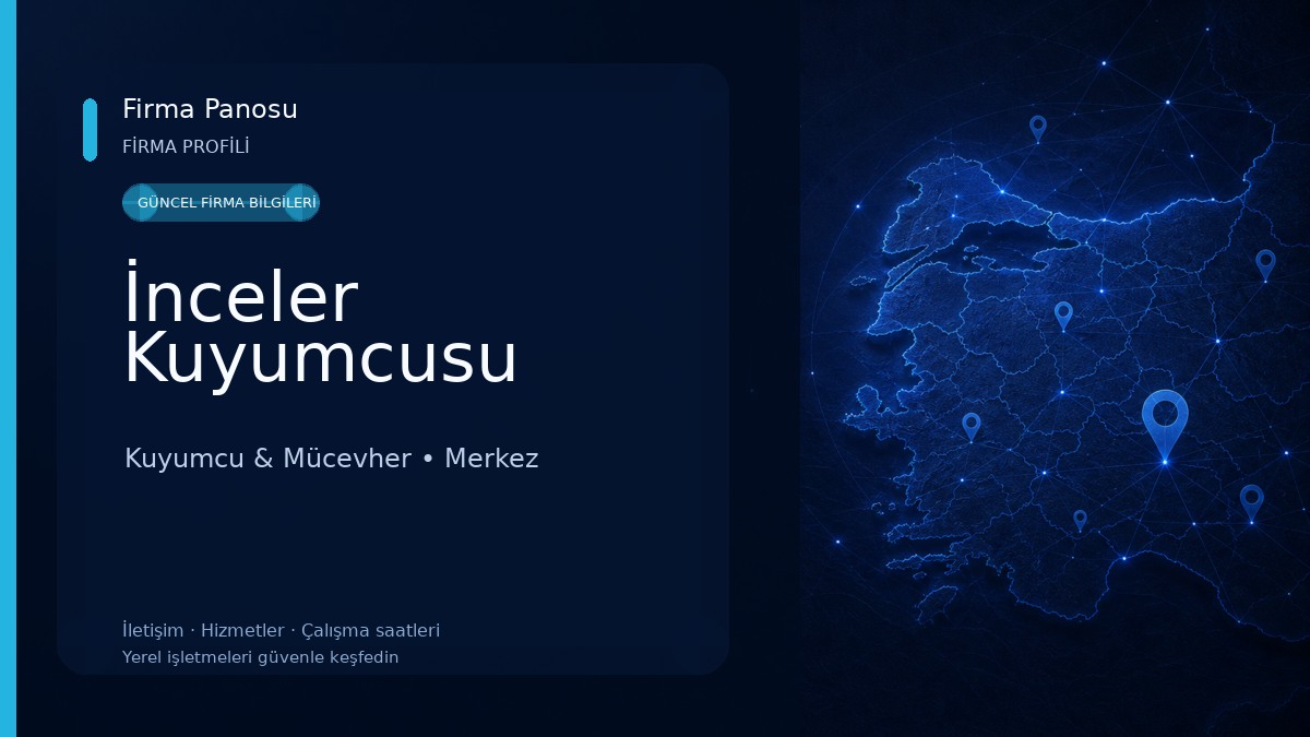 İnceler Kuyumcusu Kuyumcu & Mücevher