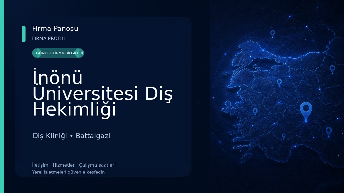 İnönü Üniversitesi Diş Hekimliği Fakültesi Diş Kliniği