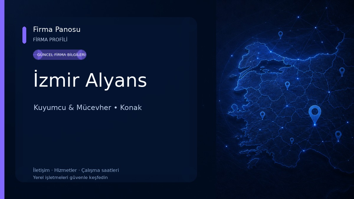 İzmir Alyans Kuyumcu & Mücevher