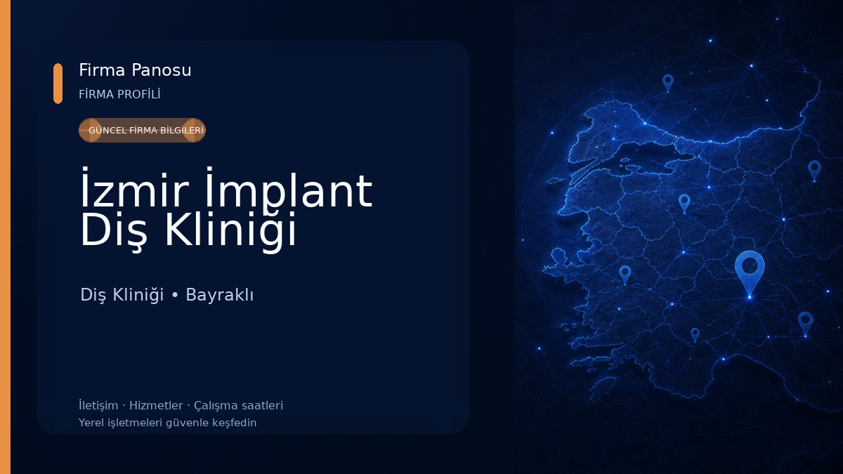 İzmir İmplant Diş Kliniği Diş Kliniği