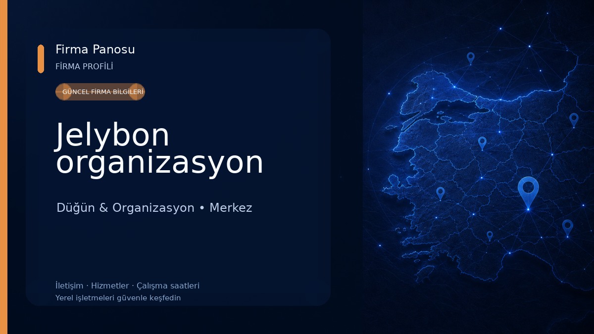 Jelybon organizasyon Düğün & Organizasyon