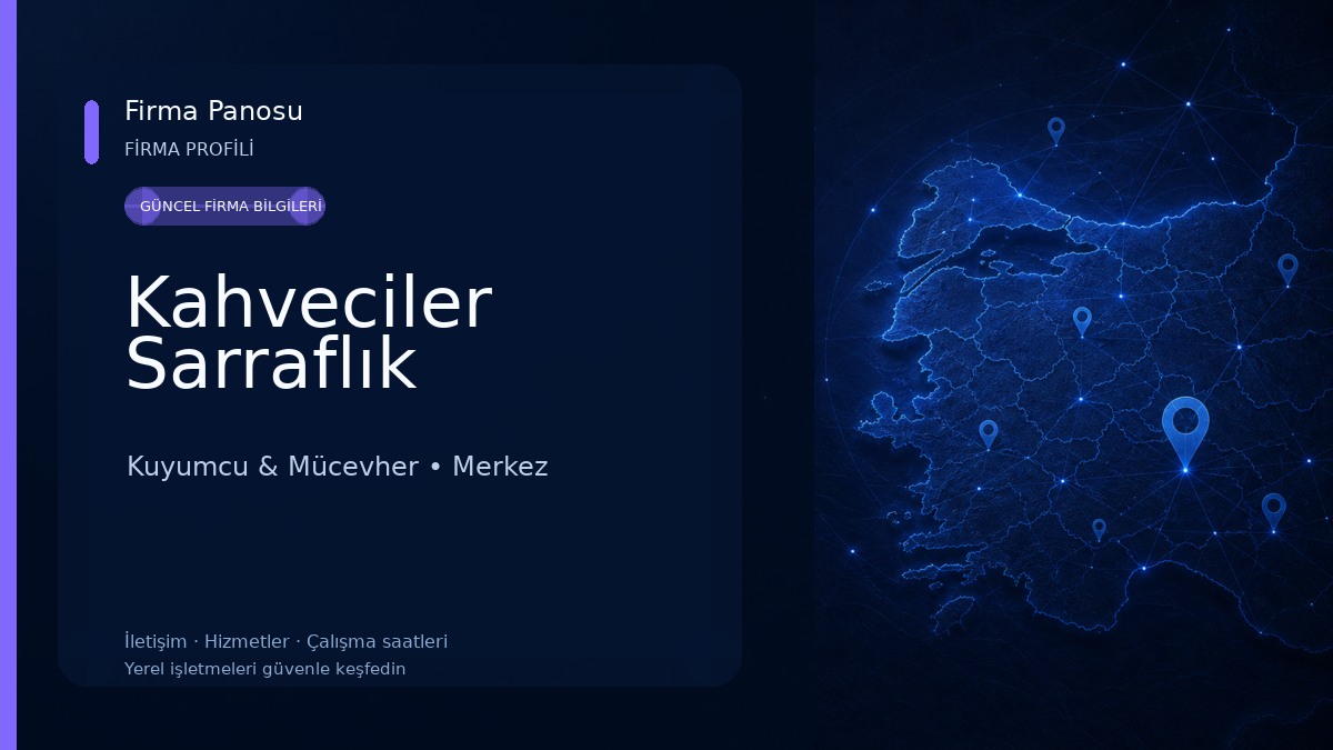 Kahveciler Sarraflık Kuyumcu & Mücevher