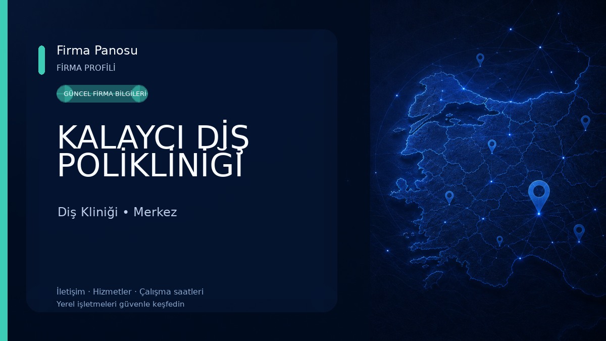 KALAYCI DİŞ POLİKLİNİĞİ Diş Kliniği