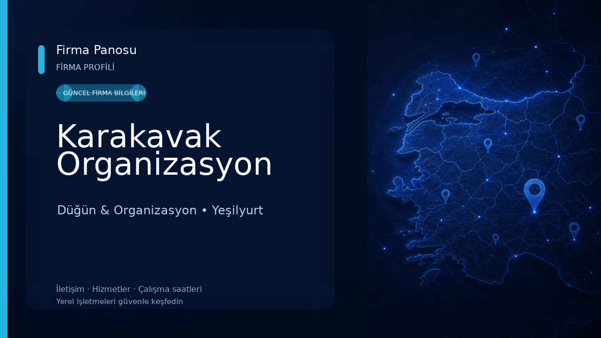 Karakavak Organizasyon Düğün & Organizasyon