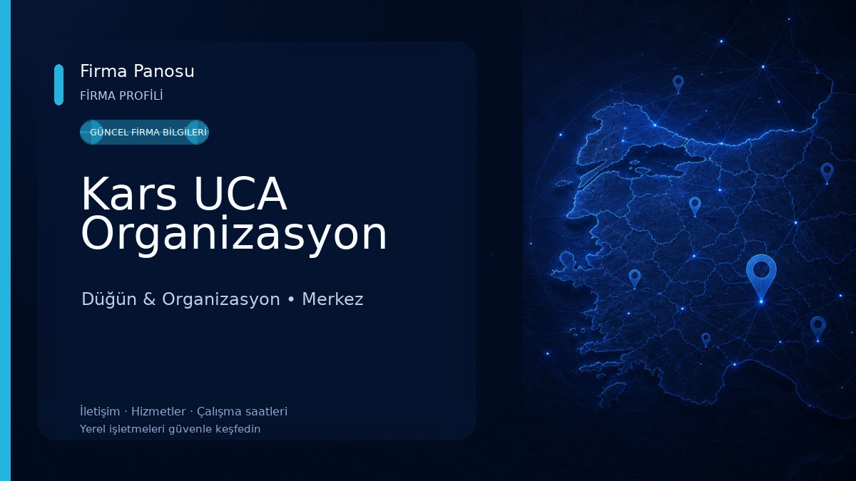 Kars UCA Organizasyon Düğün & Organizasyon