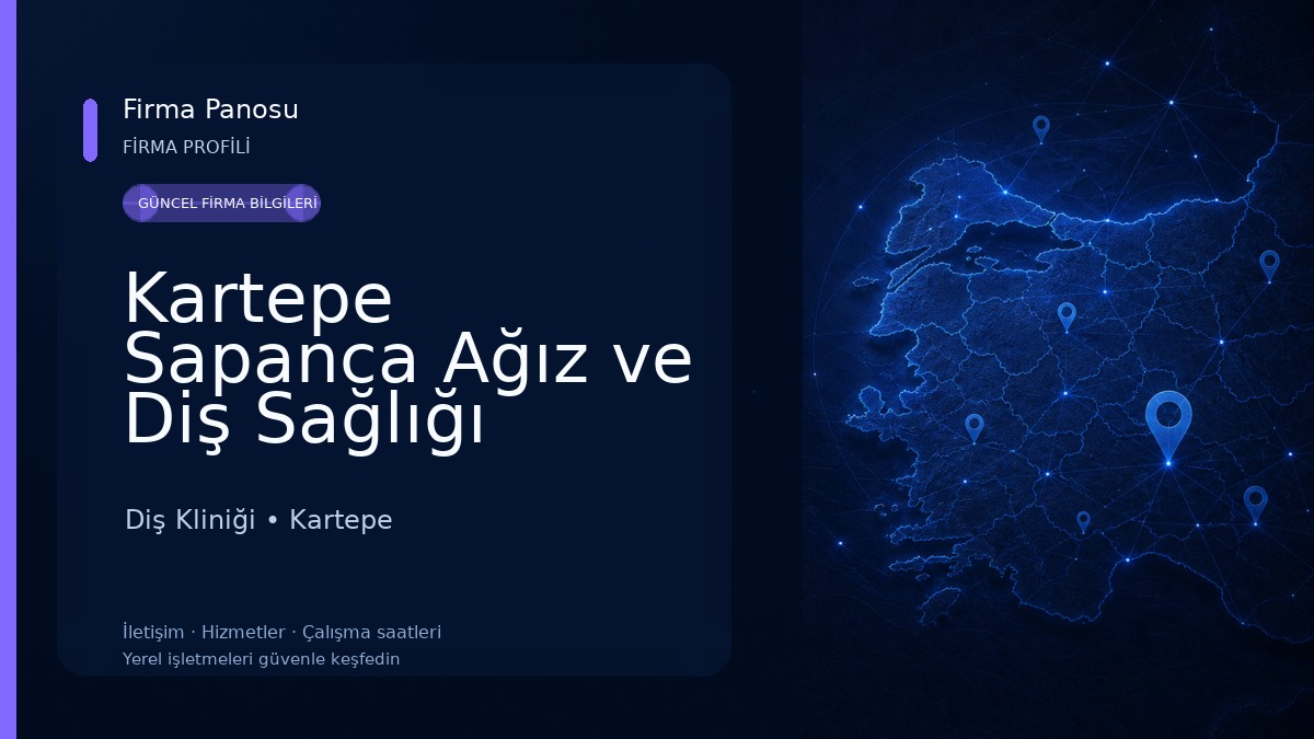 Kartepe Sapanca Ağız ve Diş Sağlığı Merkezi Diş Kliniği