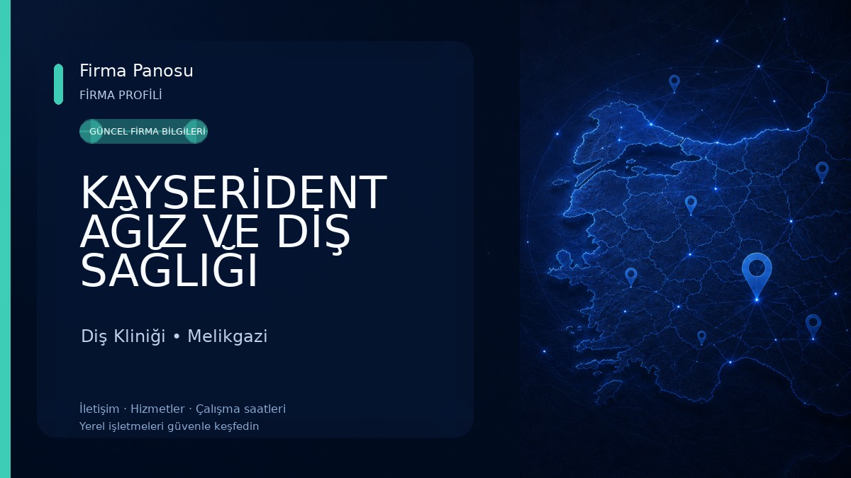 KAYSERİDENT AĞIZ VE DİŞ SAĞLIĞI POLİKLİNİĞİ Diş Kliniği