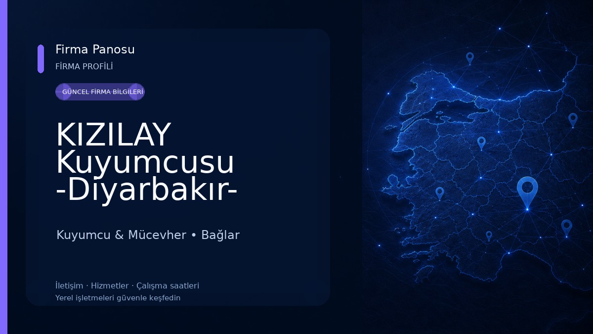 KIZILAY Kuyumcusu -Diyarbakır- Kuyumcu & Mücevher
