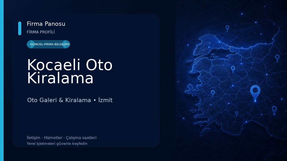 Kocaeli Oto Kiralama Oto Galeri & Kiralama