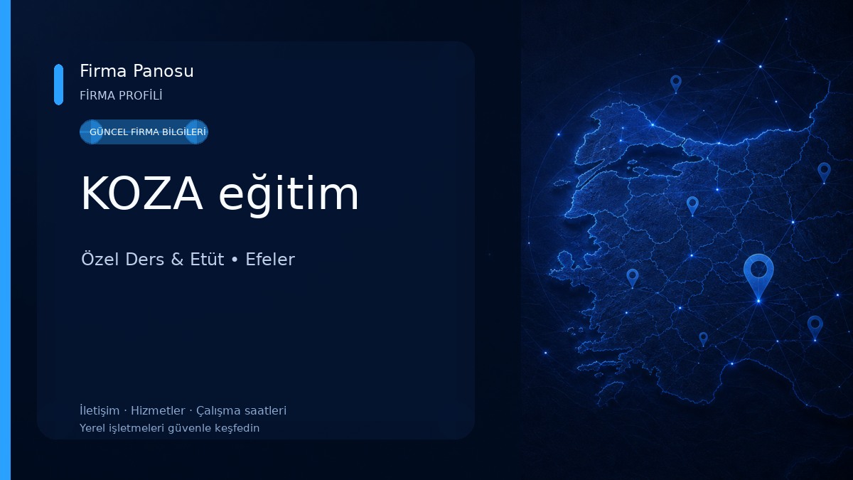 KOZA eğitim 