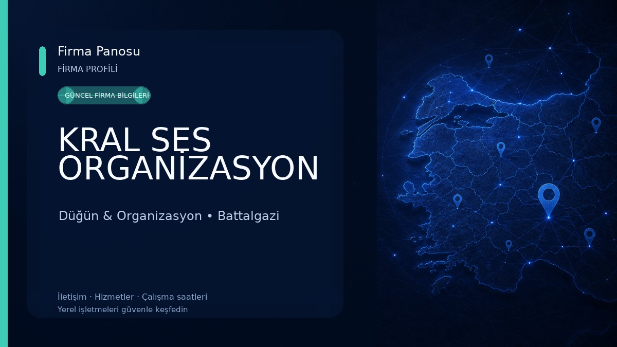 KRAL SES ORGANİZASYON Düğün & Organizasyon