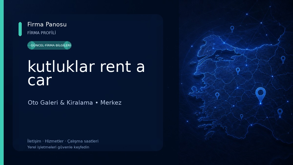 kutluklar rent a car 
