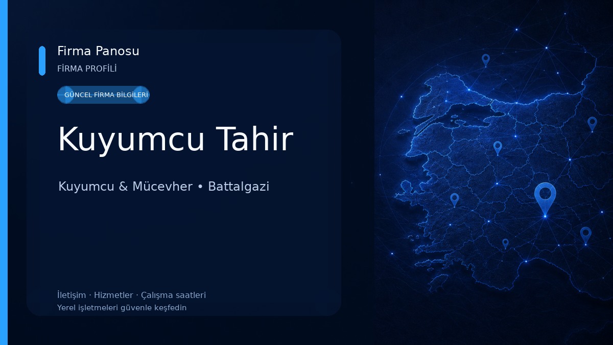 Kuyumcu Tahir Kuyumcu & Mücevher
