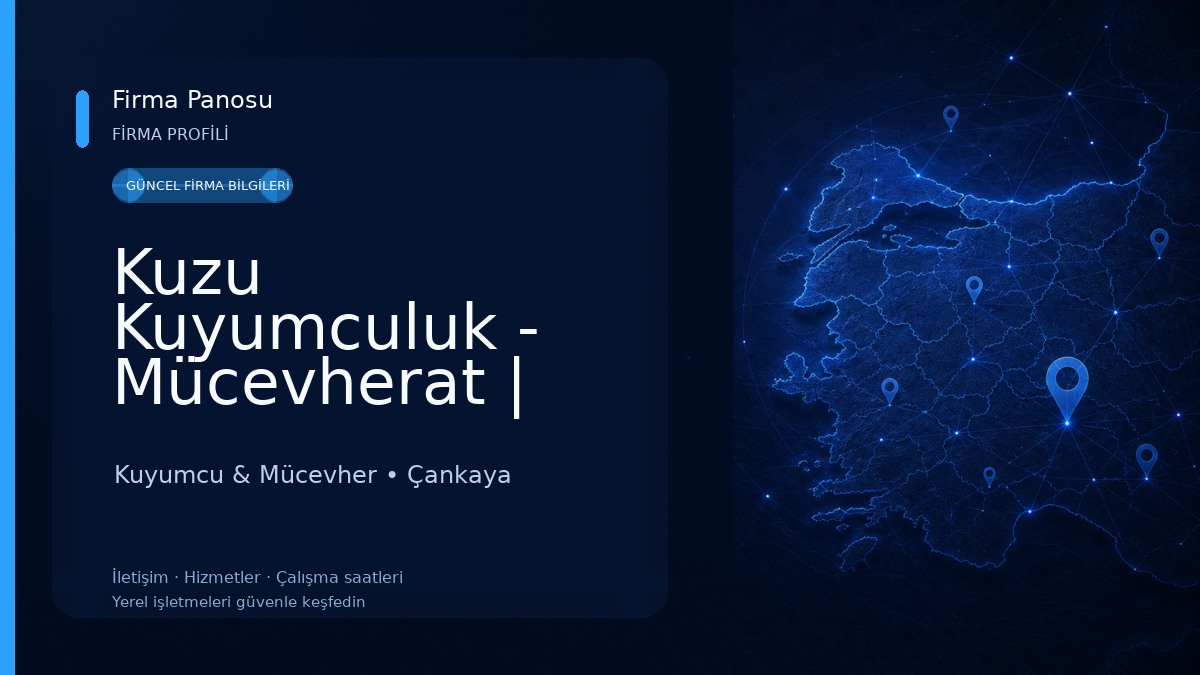 Kuzu Kuyumculuk - Mücevherat | Ankara Kuyumcu & Mücevher