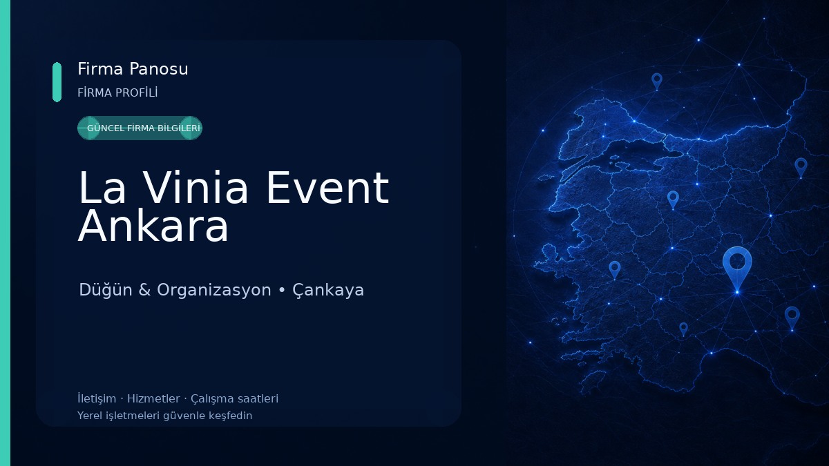 La Vinia Event Ankara Düğün & Organizasyon