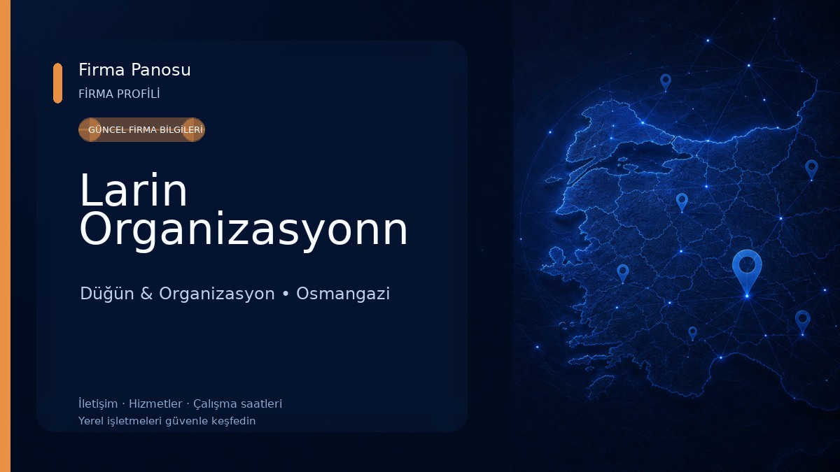 Larin Organizasyonn Düğün & Organizasyon