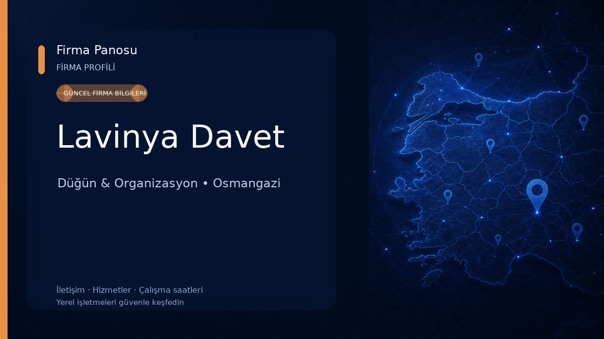Lavinya Davet Düğün & Organizasyon