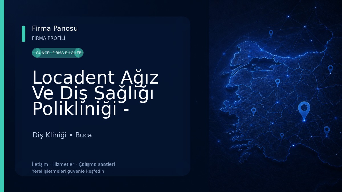 Locadent Ağız Ve Diş Sağlığı Polikliniği - Şirinyer | İmplant Tedavisi | Gülüş Estetiği | Zirkonyum Diş Kliniği