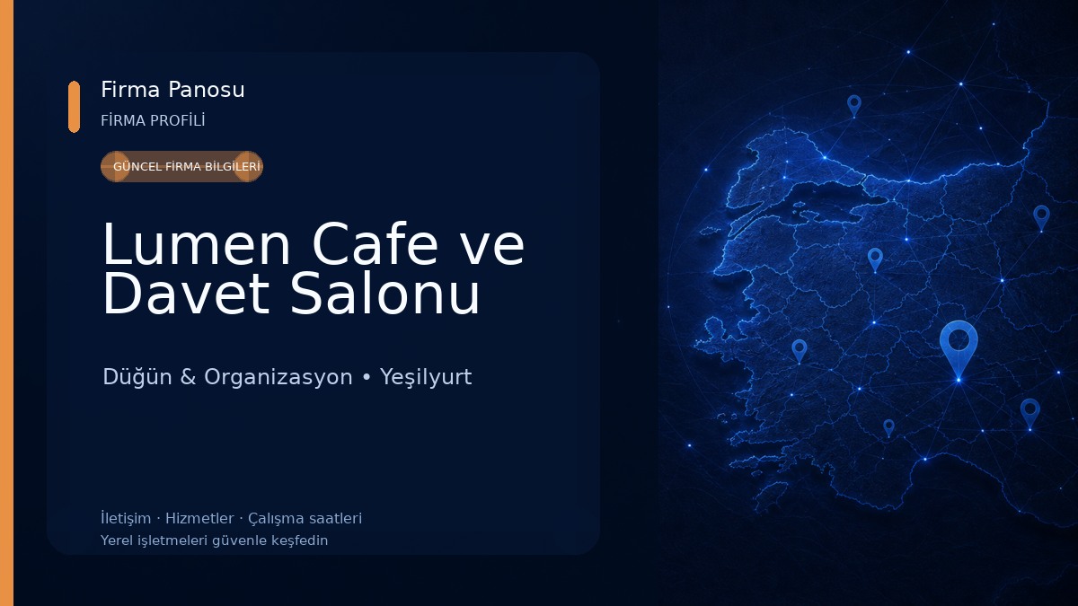 Lumen Cafe ve Davet Salonu Düğün & Organizasyon