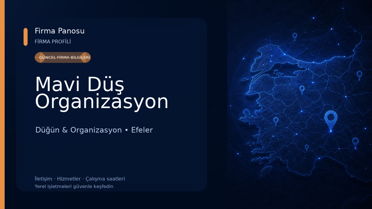 Mavi Düş Organizasyon Düğün & Organizasyon