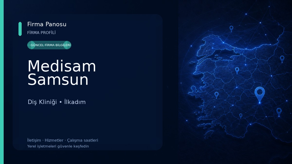 Medisam Samsun Diş Kliniği