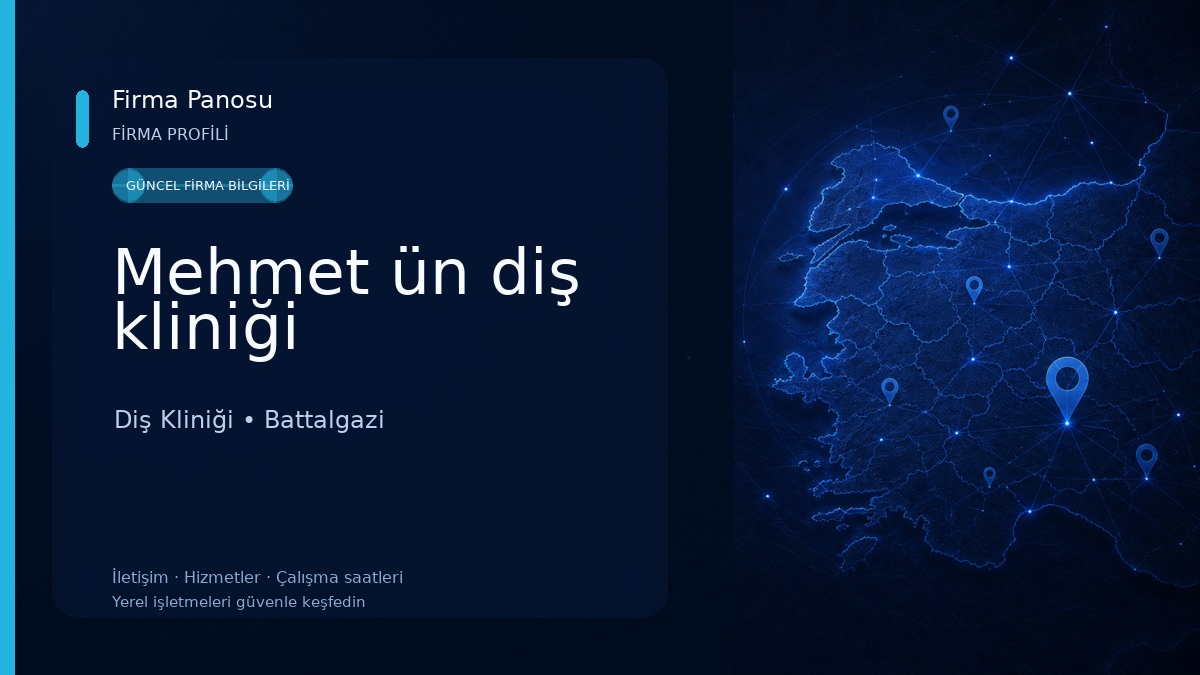 Mehmet ün diş kliniği Diş Kliniği