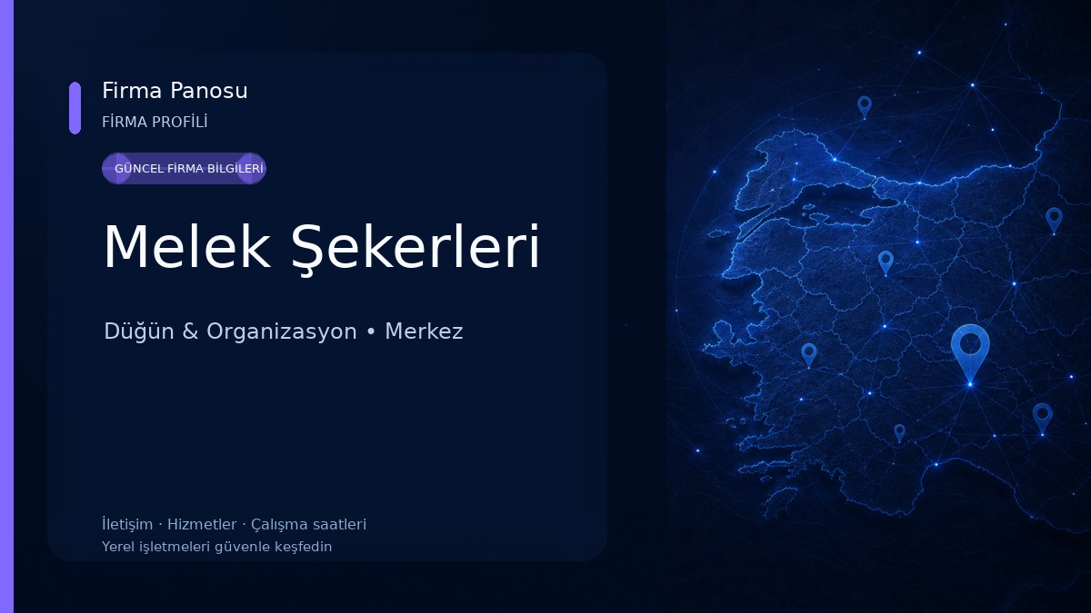Melek Şekerleri 