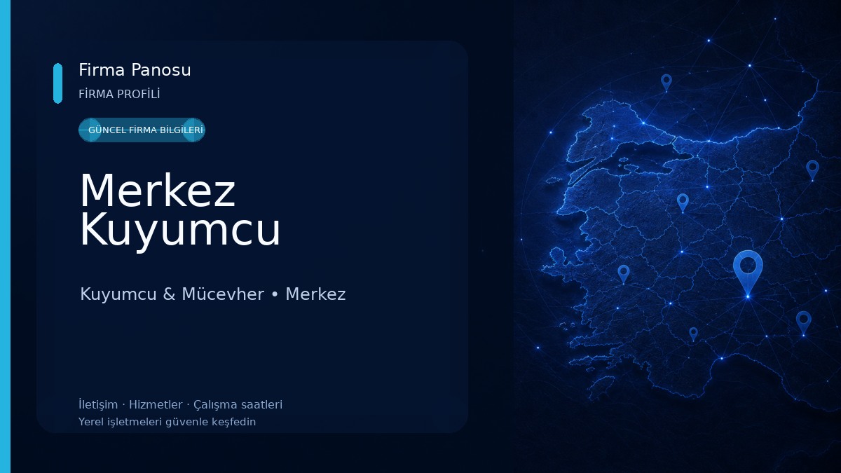 Merkez Kuyumcu Kuyumcu & Mücevher