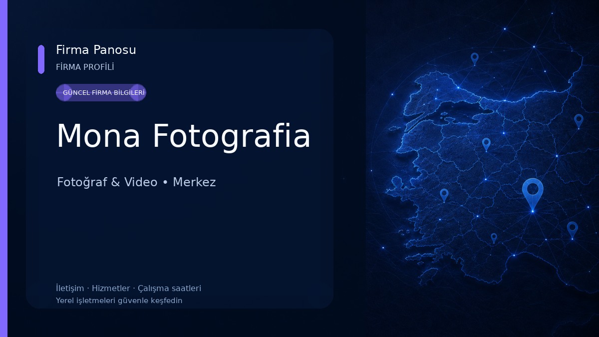 Mona Fotografia Fotoğraf & Video