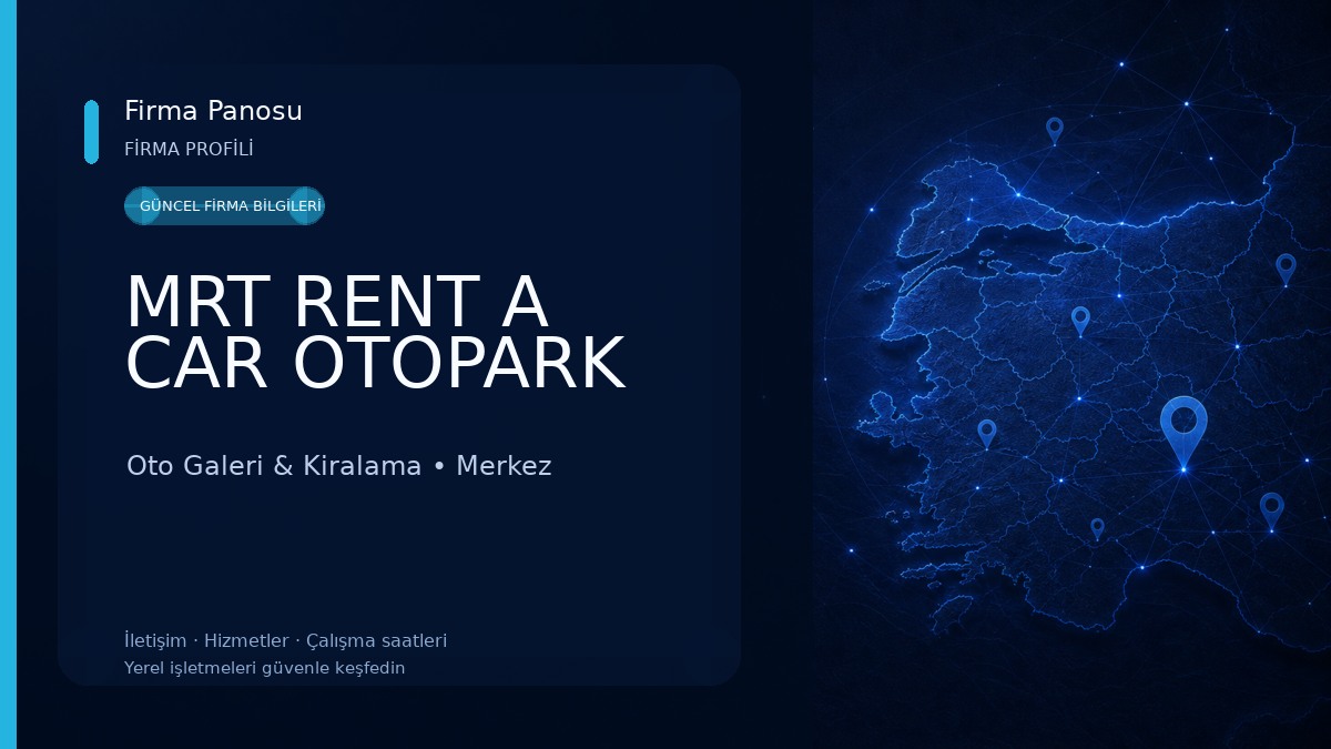 MRT RENT A CAR OTOPARK 
