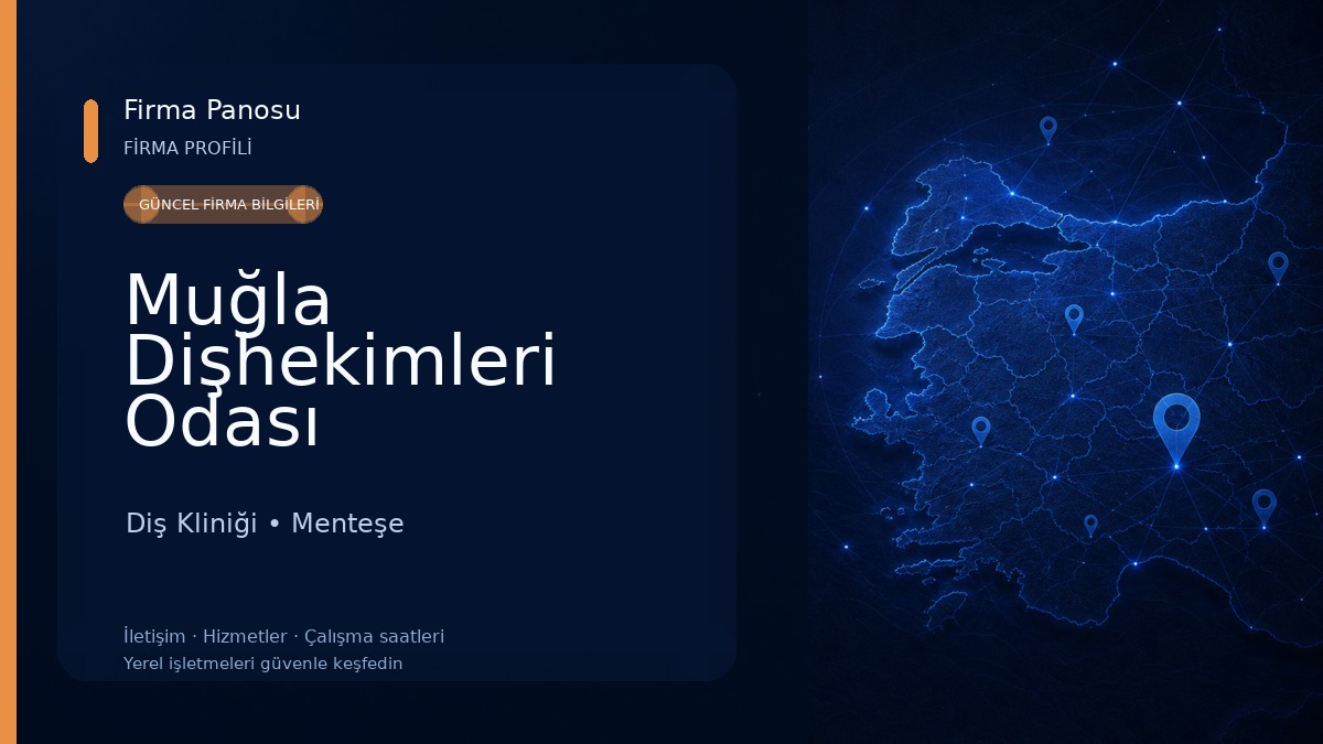 Muğla Dişhekimleri Odası Diş Kliniği
