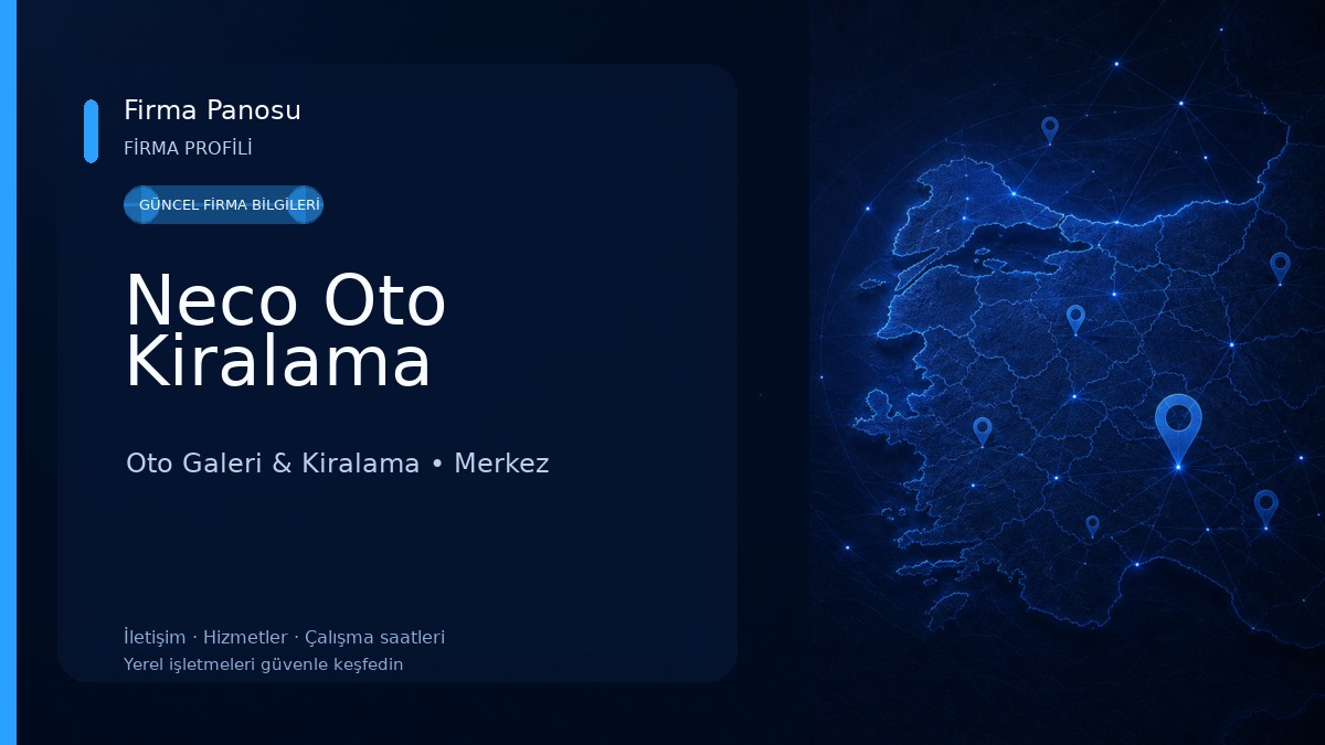 Neco Oto Kiralama Oto Galeri & Kiralama