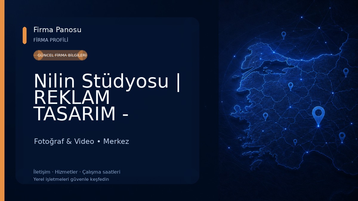 Nilin Stüdyosu | REKLAM TASARIM - FOTOĞRAF FİLM Fotoğraf & Video